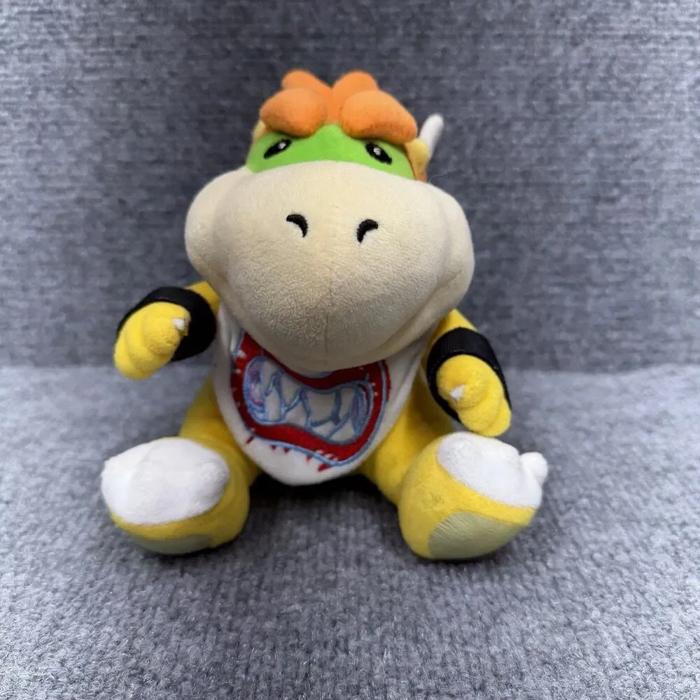 RARE Bowser Junior JR Plush Sanei Japan 2009 Nintendo Super Mario Official